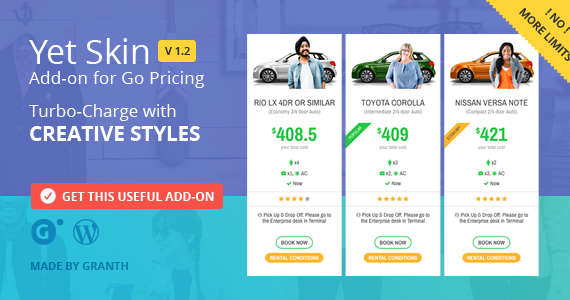 Yet Skin – Giá bổ sung cho Go