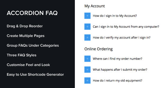 Câu hỏi thường gặp về Accordion Plugin WordPress