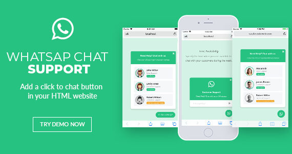 Hỗ trợ trò chuyện WhatsApp – Plugin jQuery
