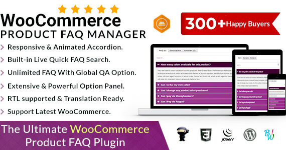 Trình quản lý câu hỏi thường gặp về sản phẩm WooC Commerce