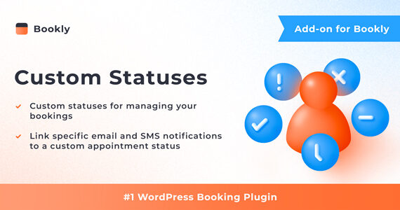 Trạng thái tùy chỉnh của Bookly (Tiện ích bổ sung)