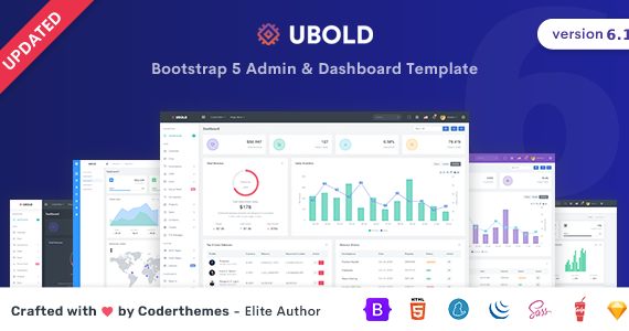 Ubold – Admin & Dashboard Template