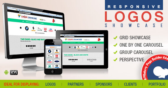 Logos Showcase Pro – Addon cho Trình tạo trang WPBakery