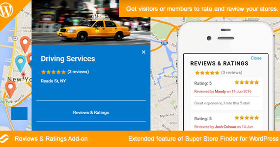 Công cụ định vị cửa hàng xã hội – Tiện ích đánh giá và xếp hạng