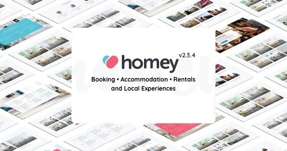Homey – Booking and Rentals WordPress Theme