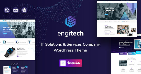 Engitech – IT Solutions & Services WordPress Theme